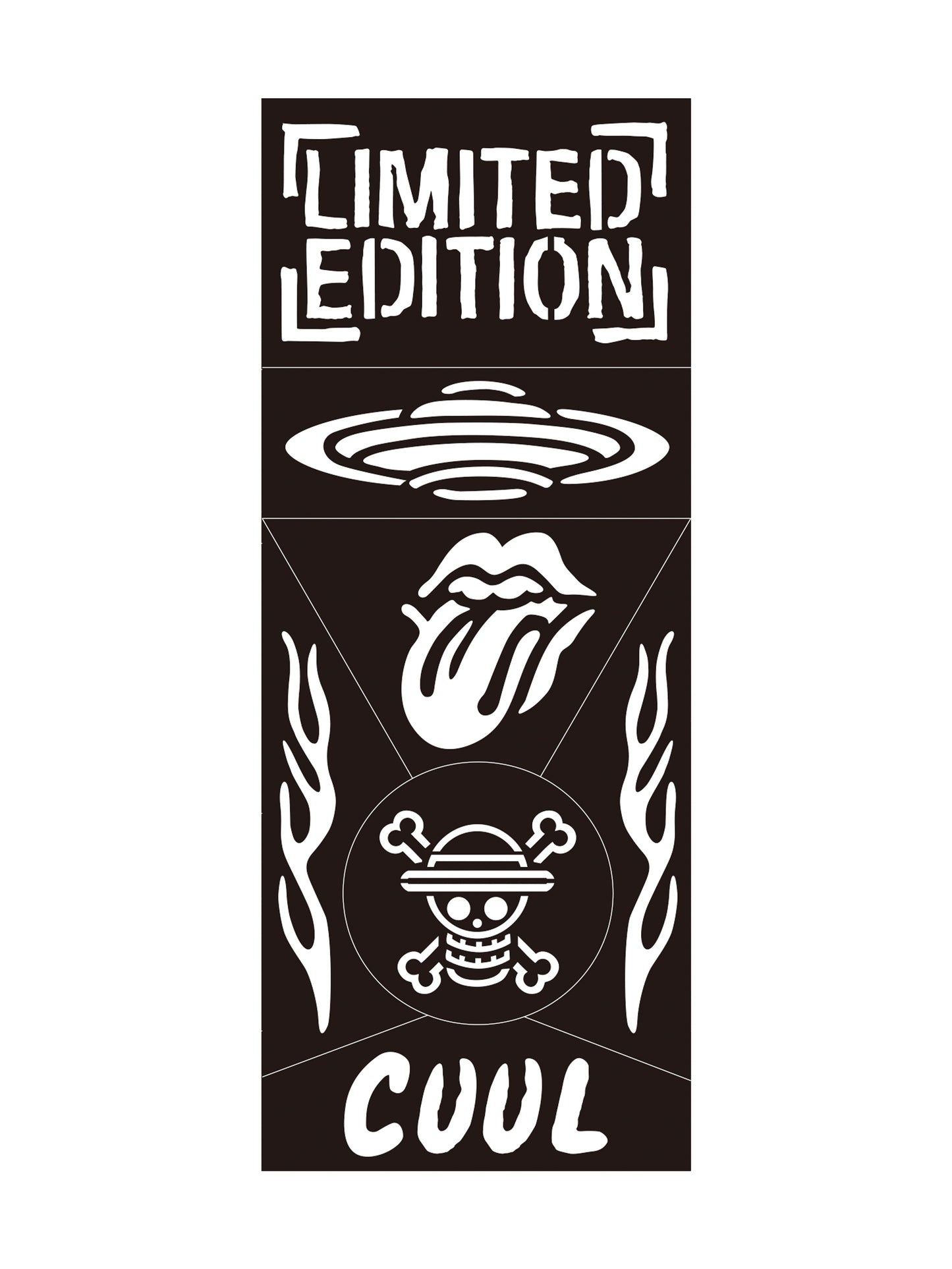 NE-ONE Visual Perfume [Defying Gravity] Sticker Set – 10 Pieces (5×2)