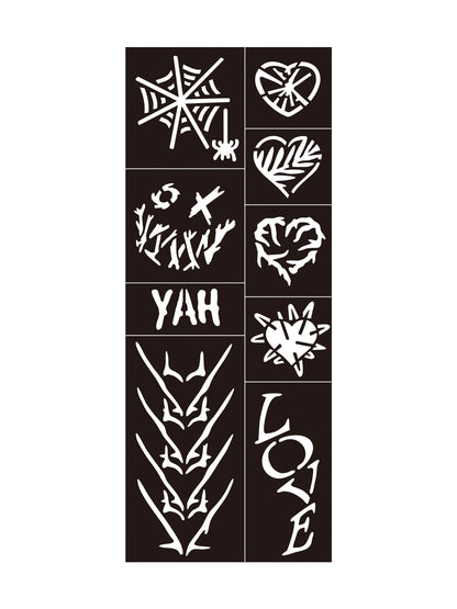 NE-ONE Visual Perfume [Defying Gravity] Sticker Set – 10 Pieces (5×2)