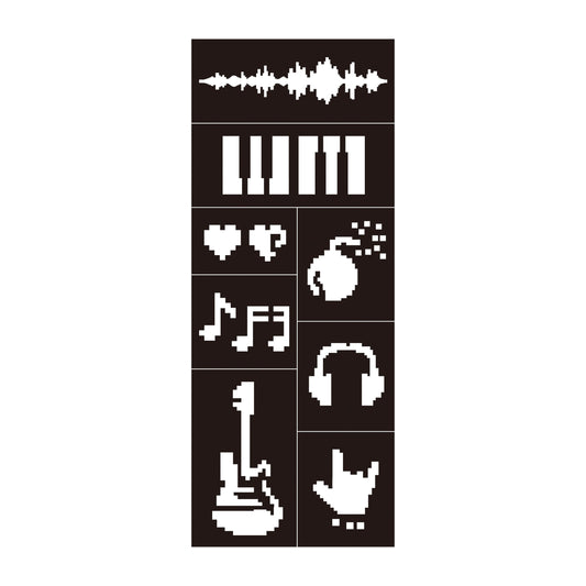 NE-ONE Visual Perfume [Metaverse] Sticker Set – 10 Pieces (5×2)