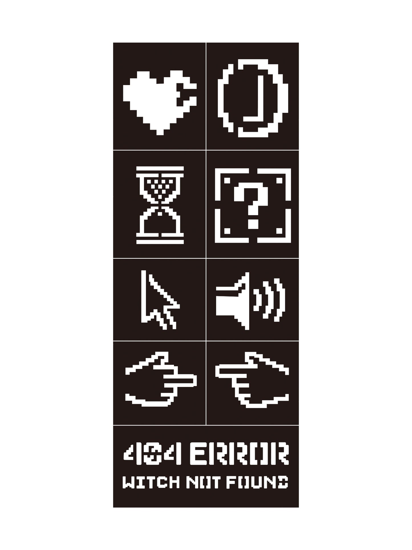NE-ONE Visual Perfume [Metaverse] Sticker Set – 10 Pieces (5×2)